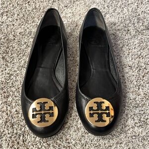 Tory Burch Black Reva flats size 7